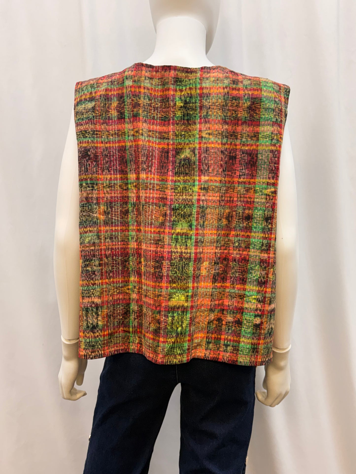 Women's Guatemalan Hand Woven Huipil Vest