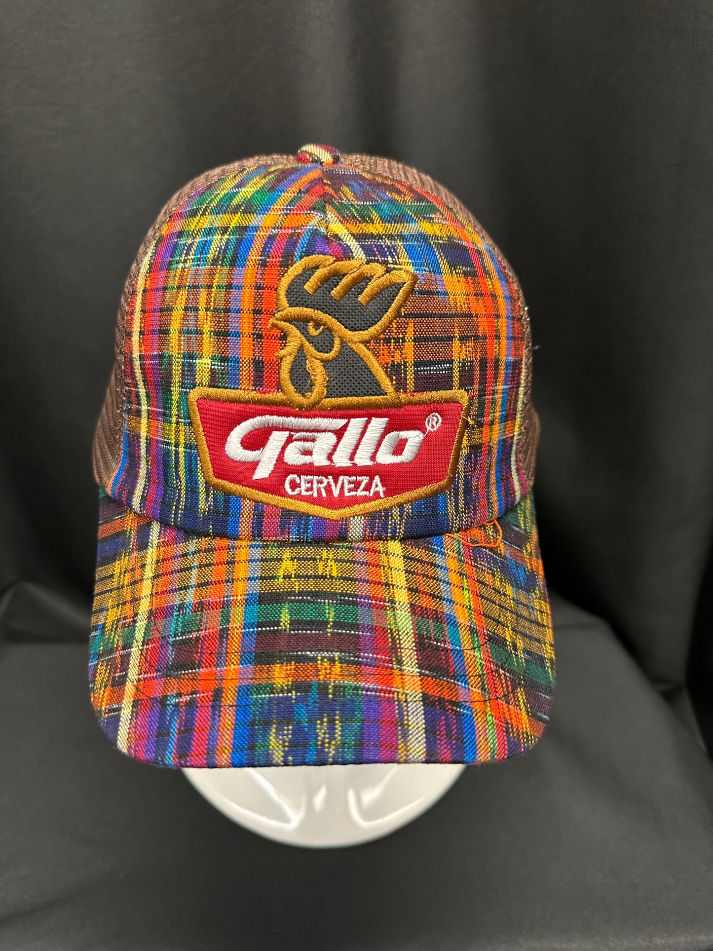 Guatemalan Embroidered Gallo Adjustable Hat