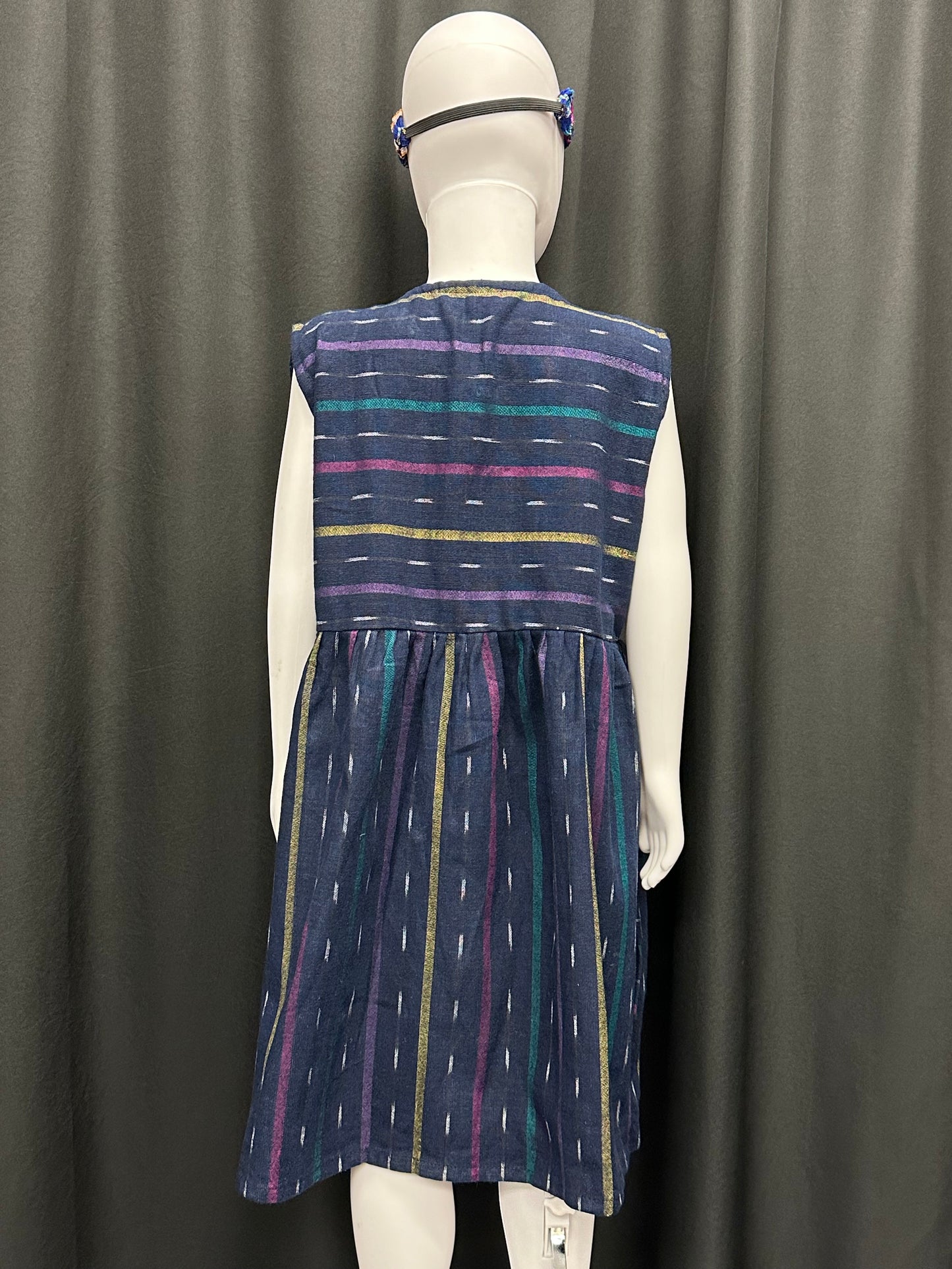 Girl's Guatemalan Embroidered Patchwork Dress