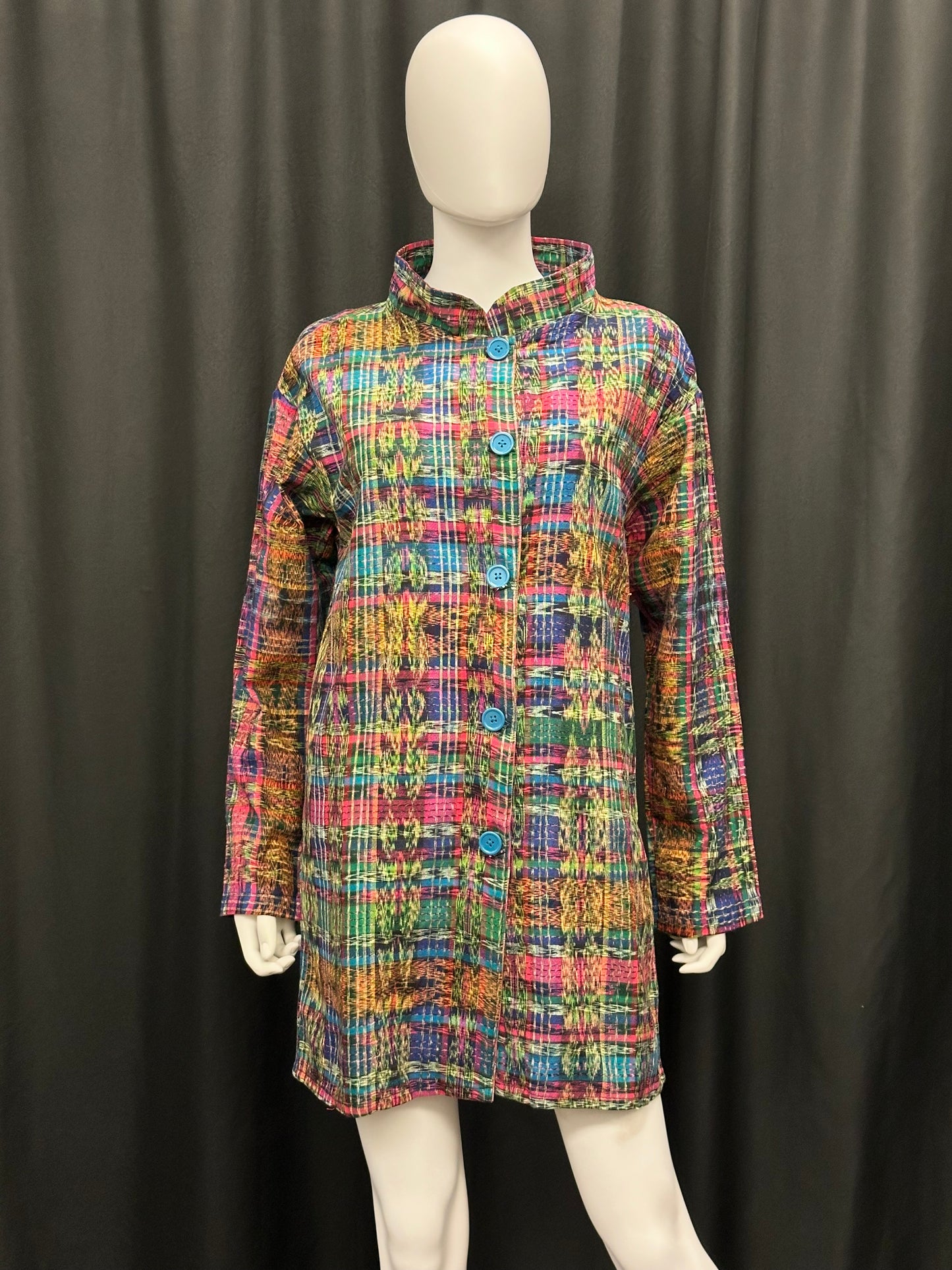 Women's Guatemalan Long Sleeve Kimono Jacket