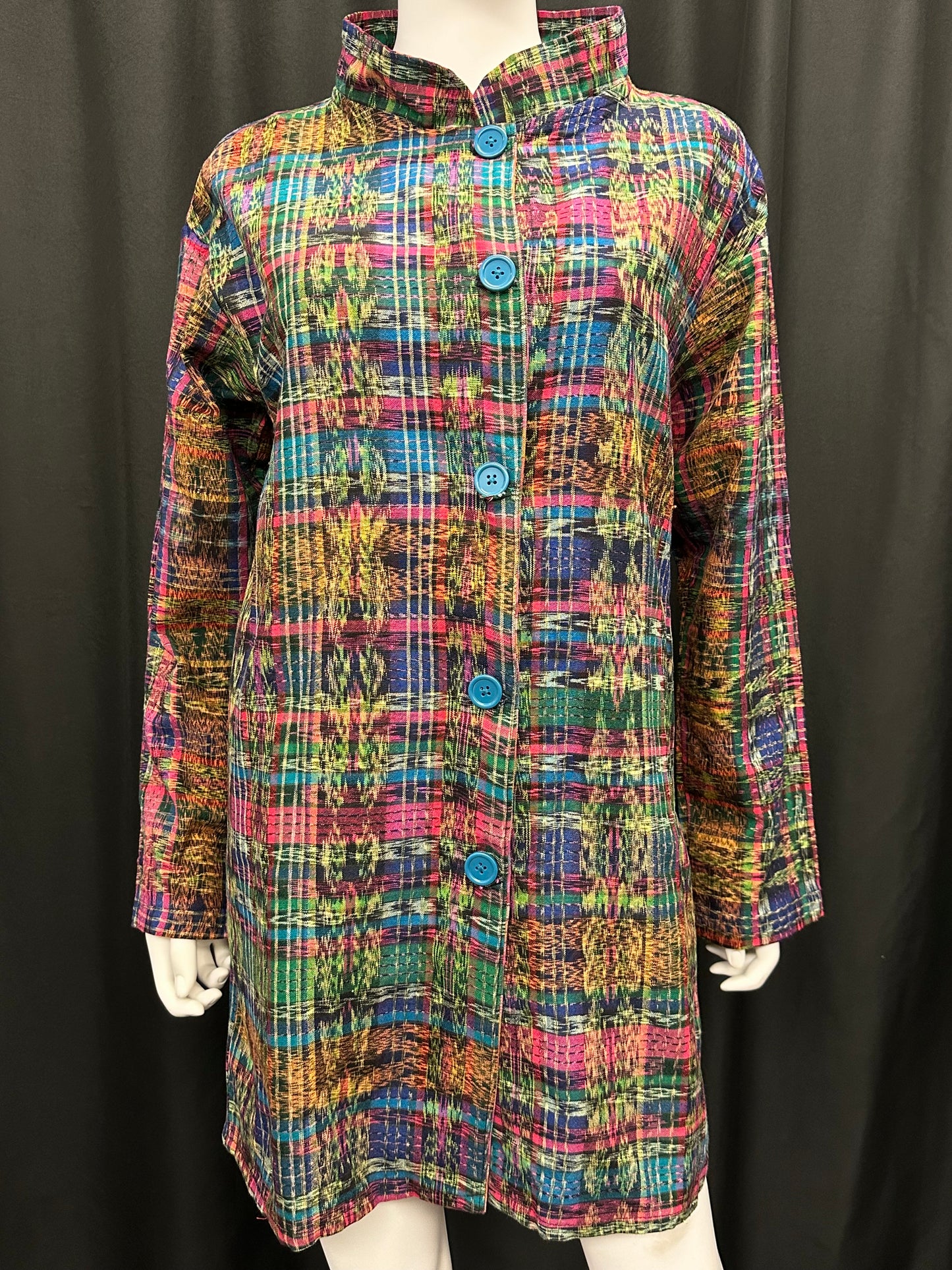 Women's Guatemalan Long Sleeve Kimono Jacket