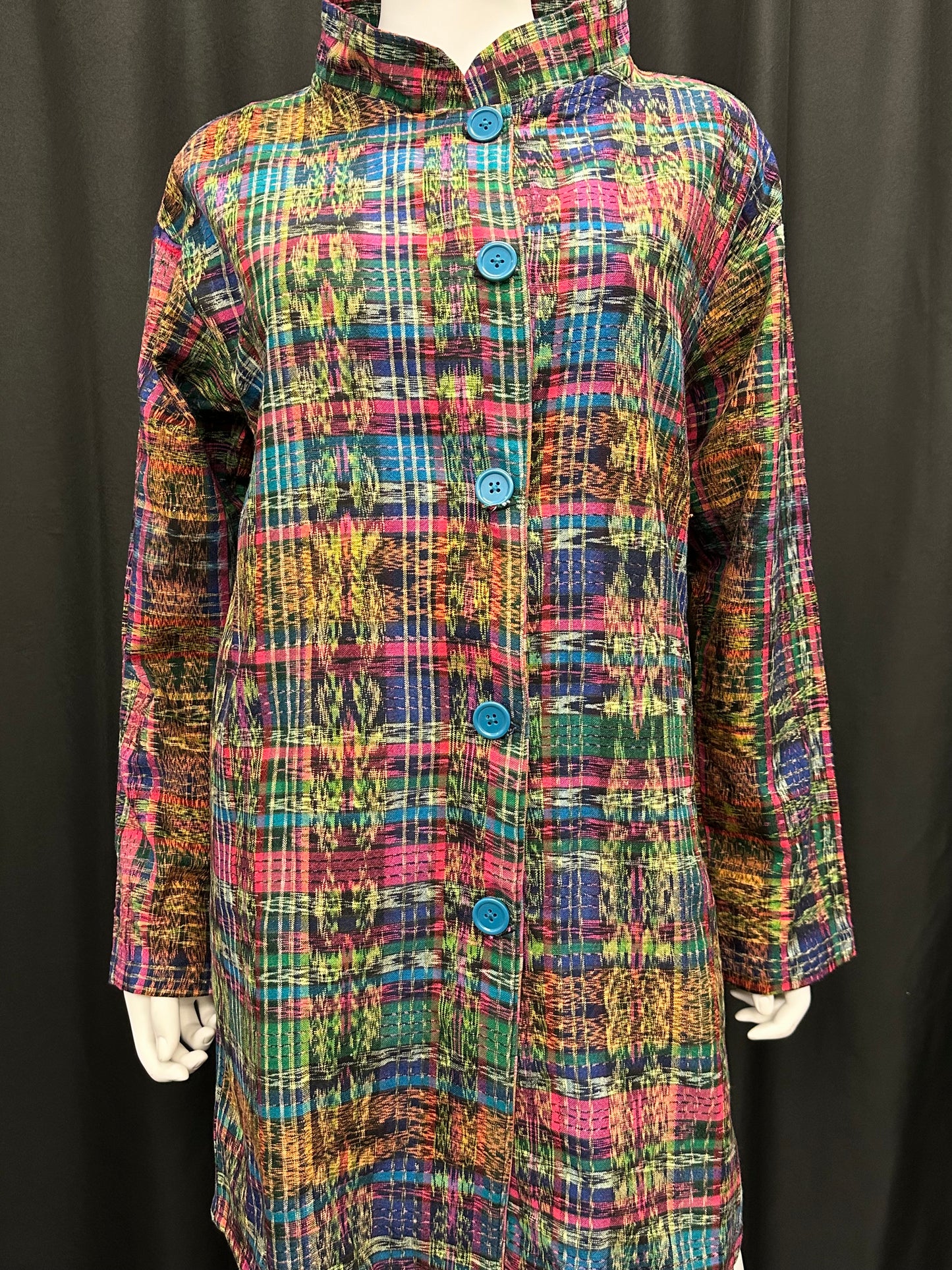 Women's Guatemalan Long Sleeve Kimono Jacket