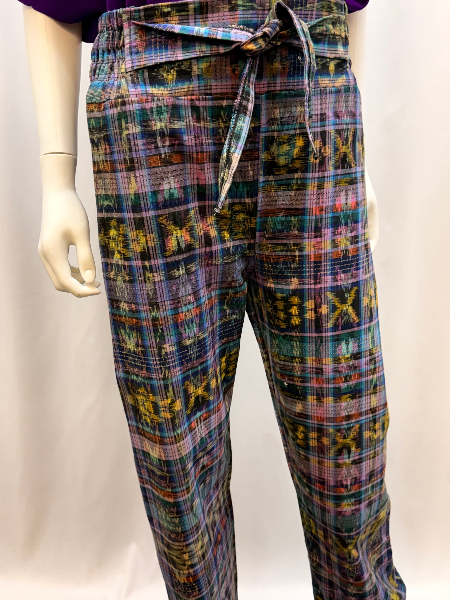 Women's Guatemalan Hand Woven Boho Pants