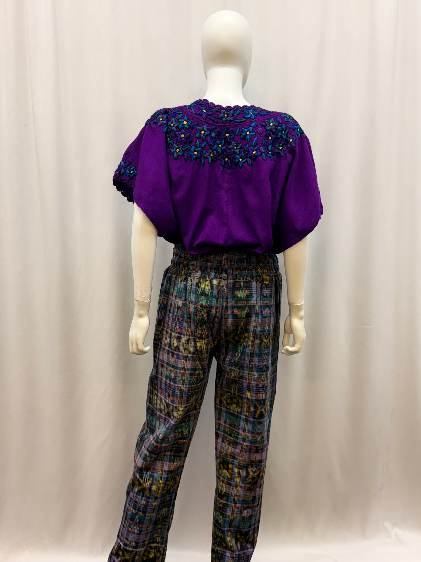 Women's Guatemalan Hand Woven Boho Pants