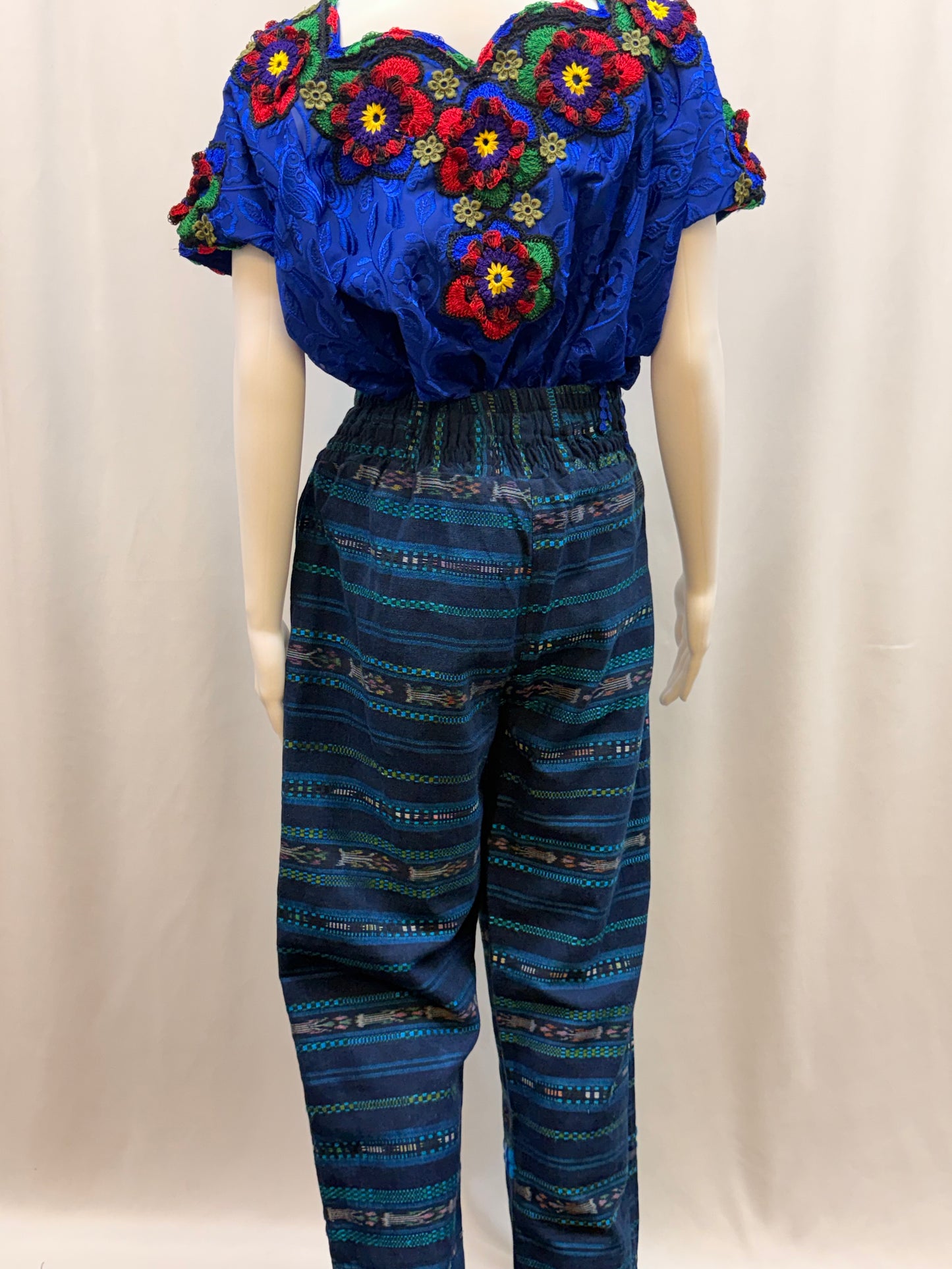 Women's Guatemala Hand Woven Boho Pants
