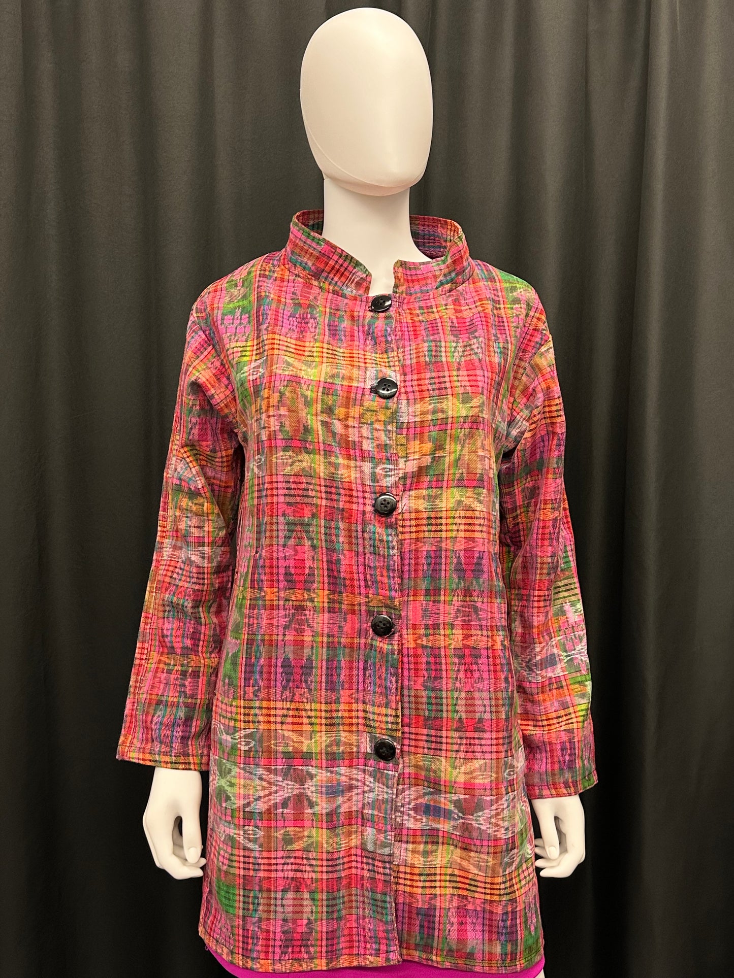 Women's Guatemalan Long Sleeve Kimono Jacket