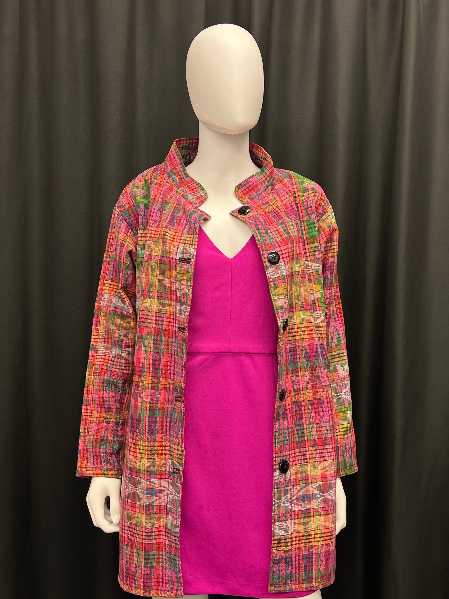 Women's Guatemalan Long Sleeve Kimono Jacket