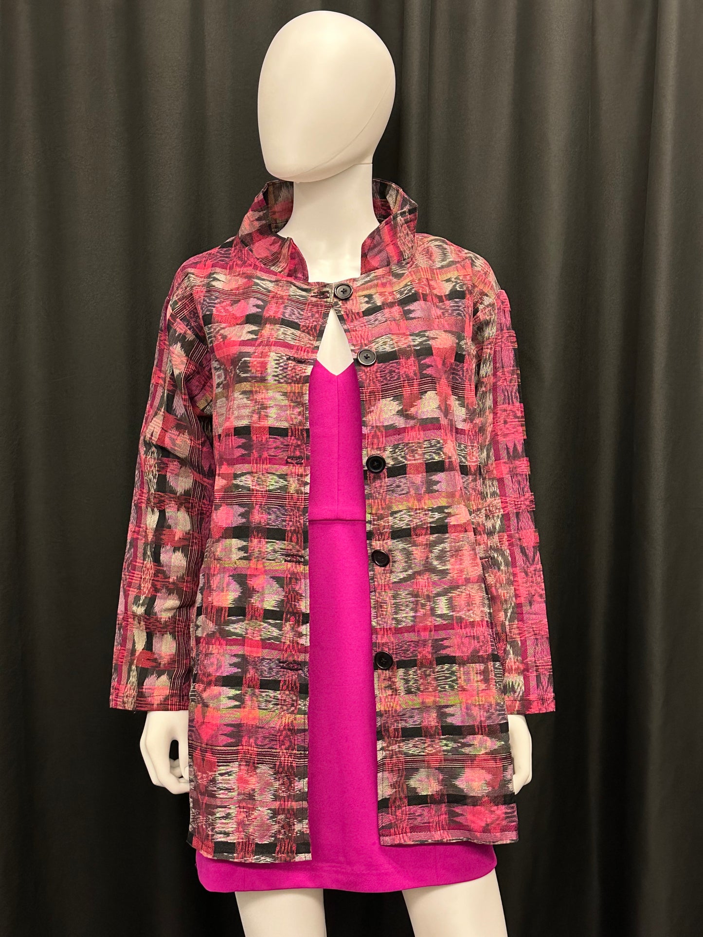 Women's Guatemalan Long Sleeve Kimono Jacket