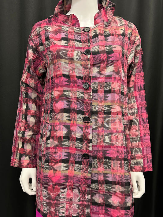 Women's Guatemalan Long Sleeve Kimono Jacket