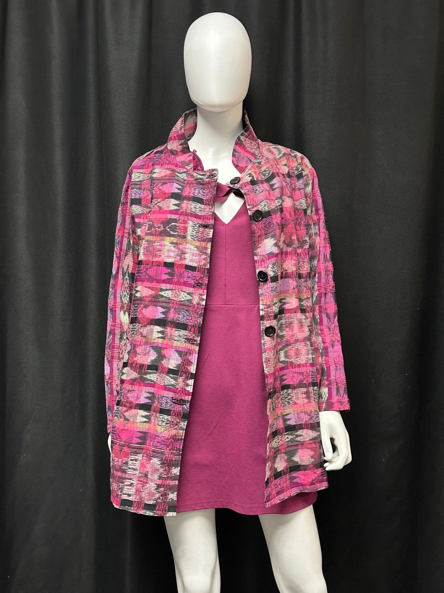 Women's Guatemalan Long Sleeve Kimono Jacket