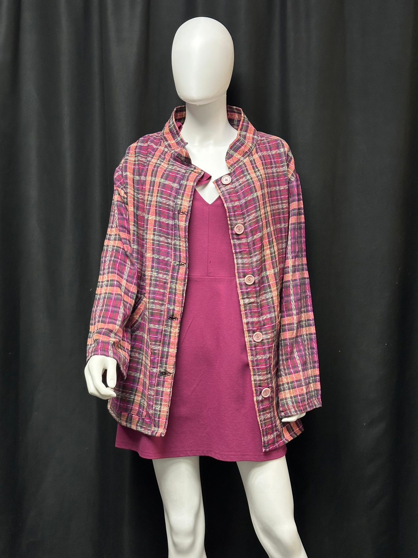 Women's Guatemalan Long Sleeve Kimono Jacket