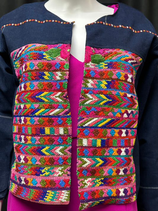 Women's Guatemalan Embroidered Jacket