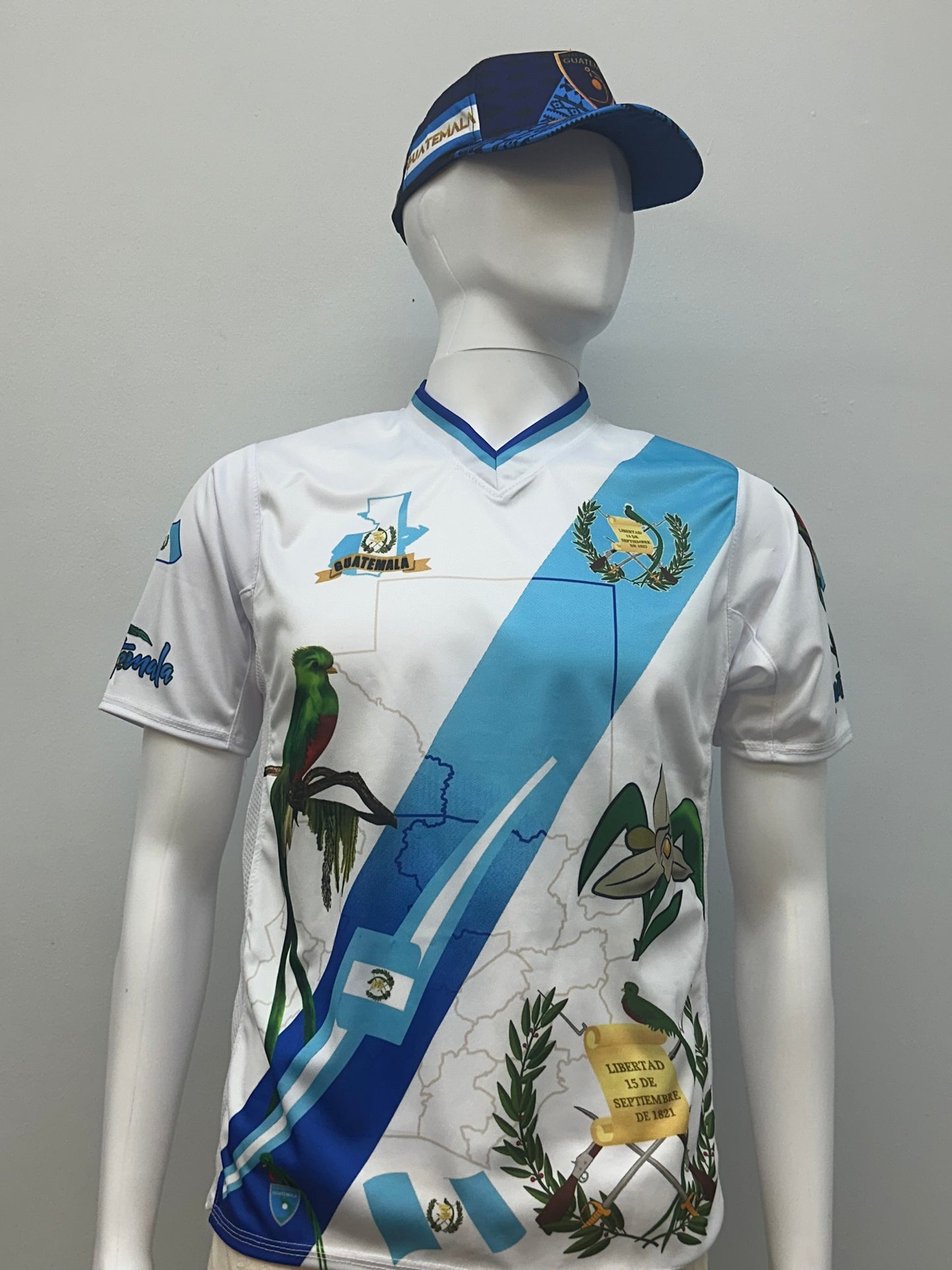 Guatemala Jersey with National Symbols