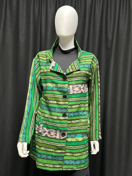 Women's Guatemalan Long Sleeve Kimono Jacket