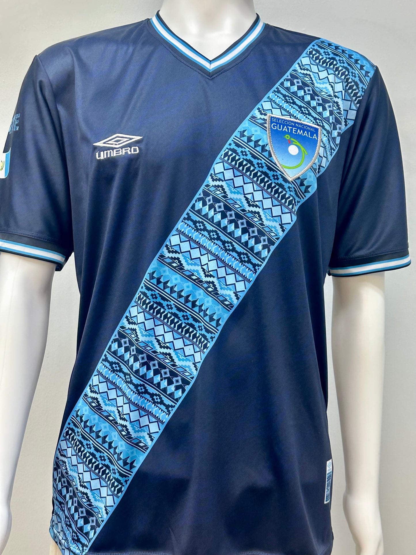 Guatemalan Soccer Jersey with Stripe