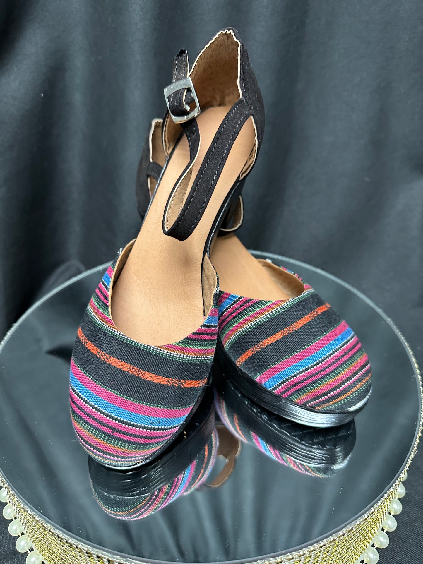 Women's Guatemalan Embroidered Heels