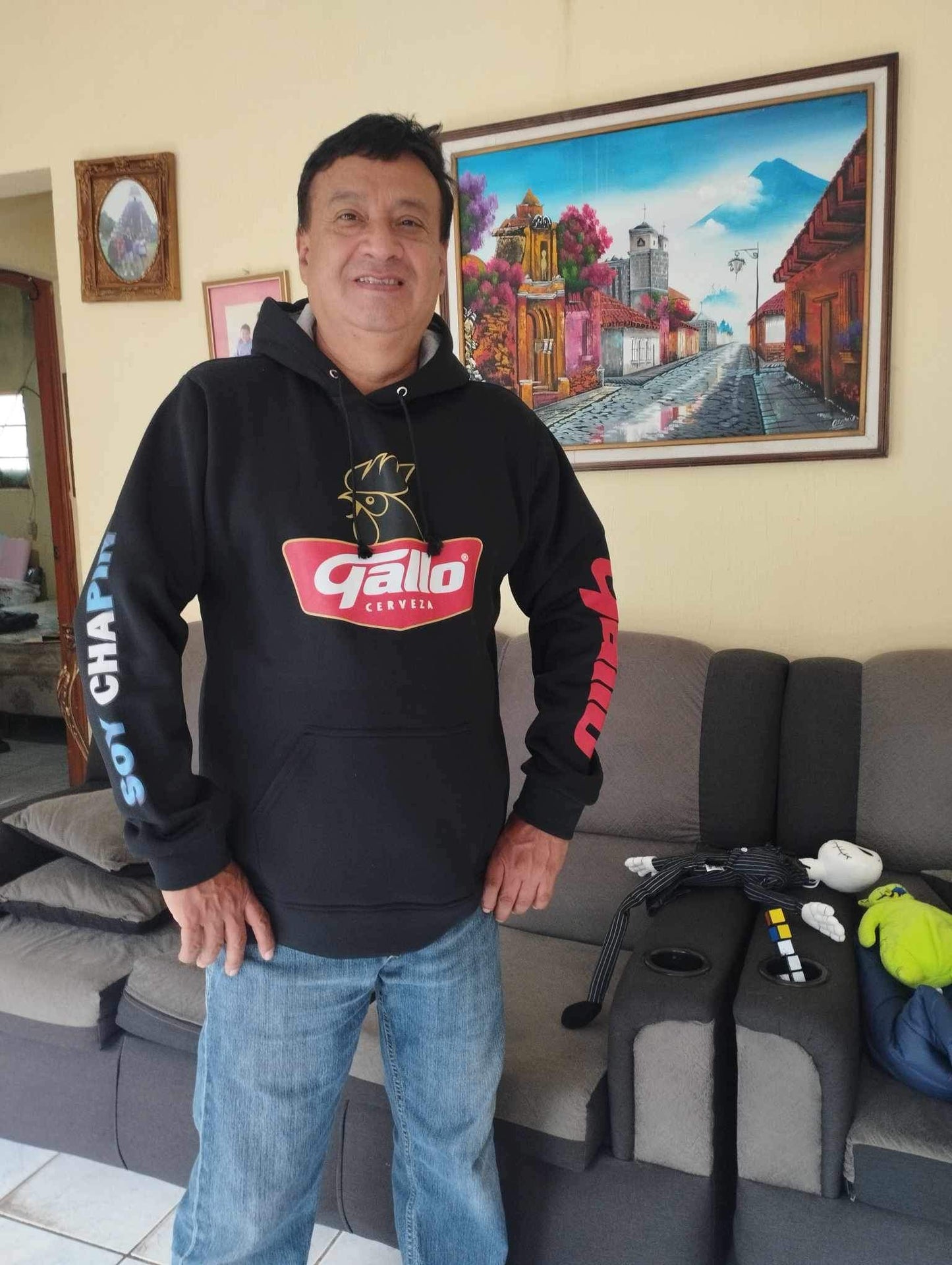 Guatemalan Hooded Gallo Sweatshirt