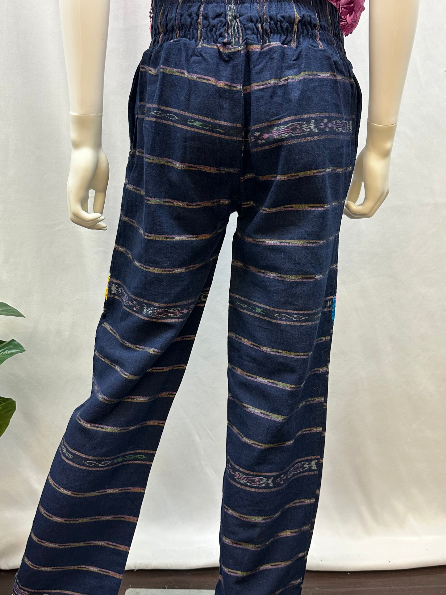 Guatemalan Textile Belted Pants