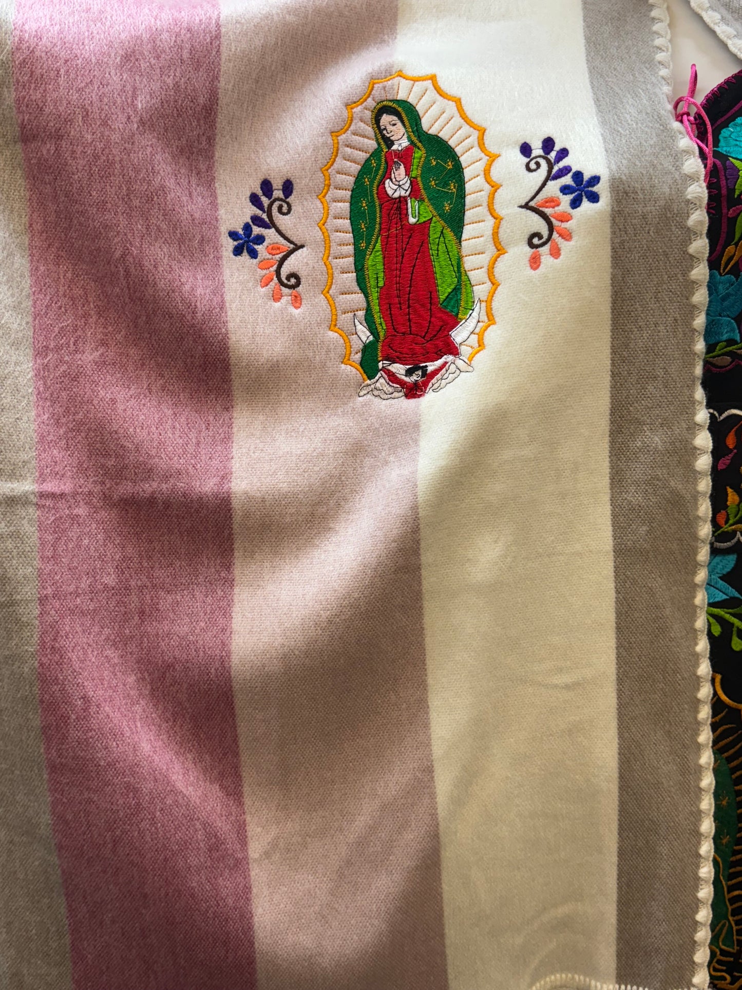Mexican Virgin of Guadalupe Rebozo/Shawl