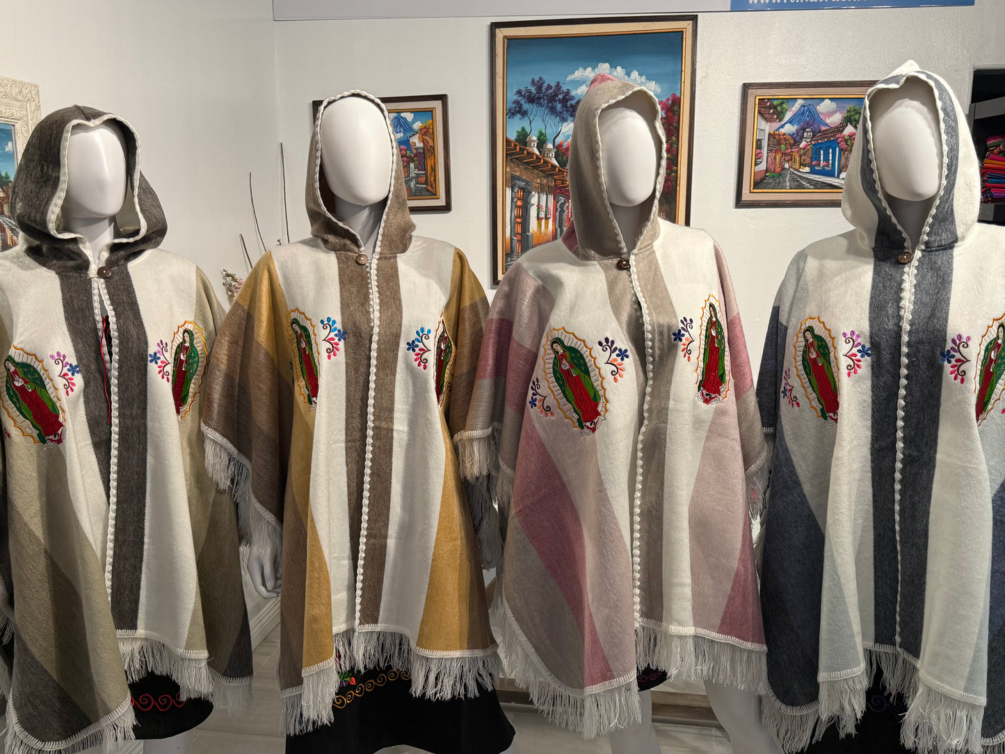 Mexican Virgin of Guadalupe Rebozos/Shawls