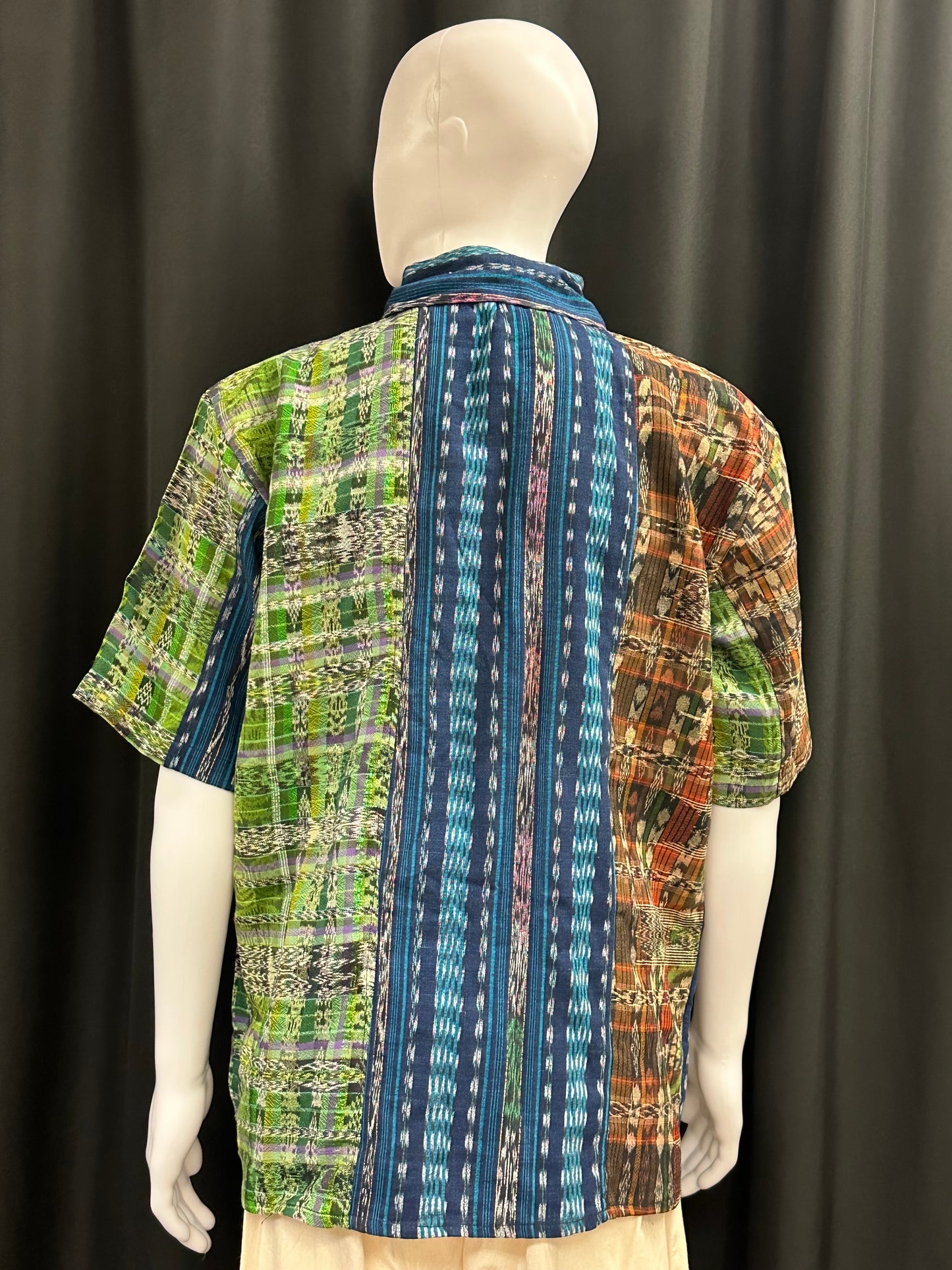 Men's Guatemalan Huipil Woven Shirt