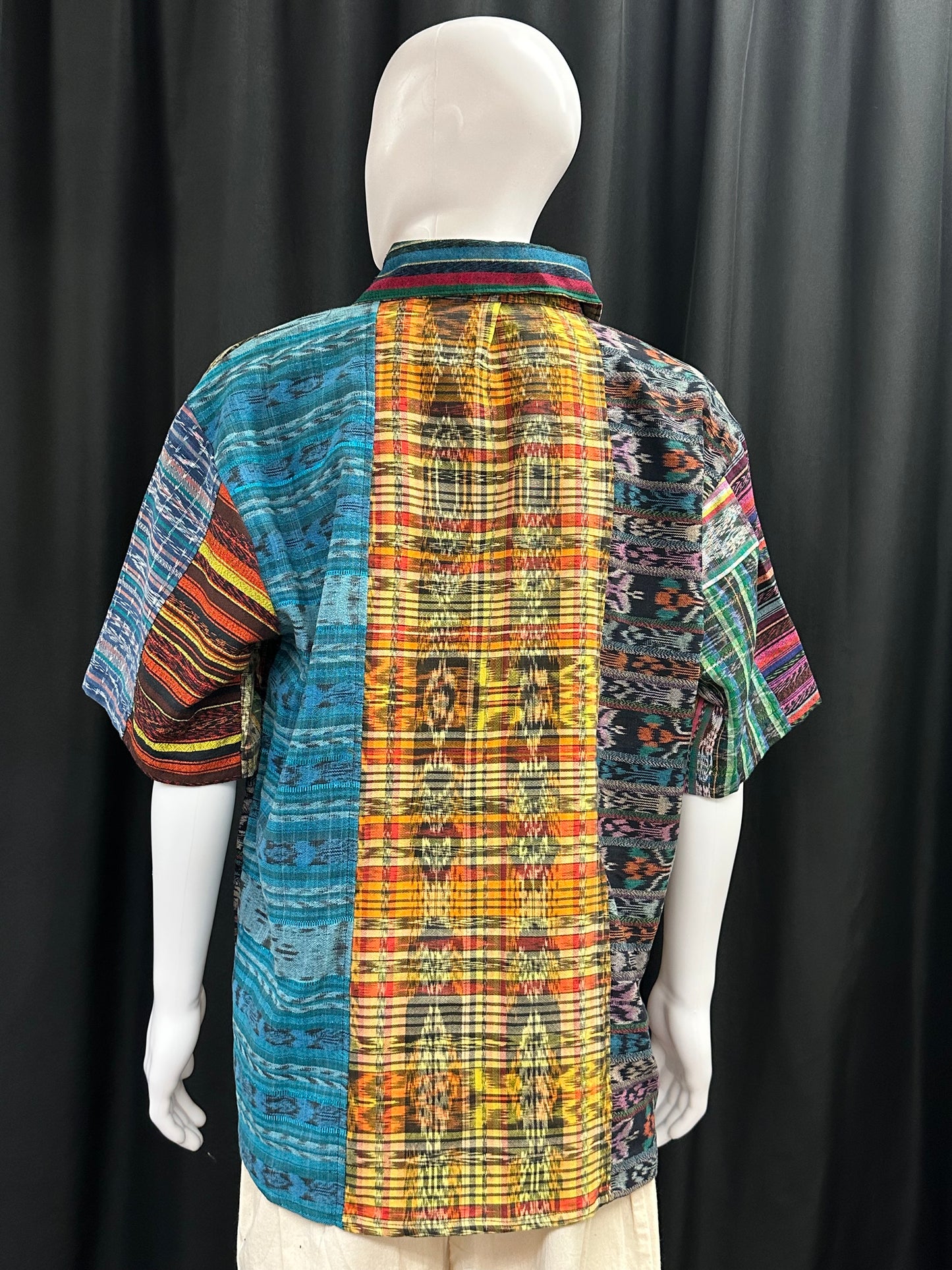 Men's Guatemalan Huipil Woven Shirt