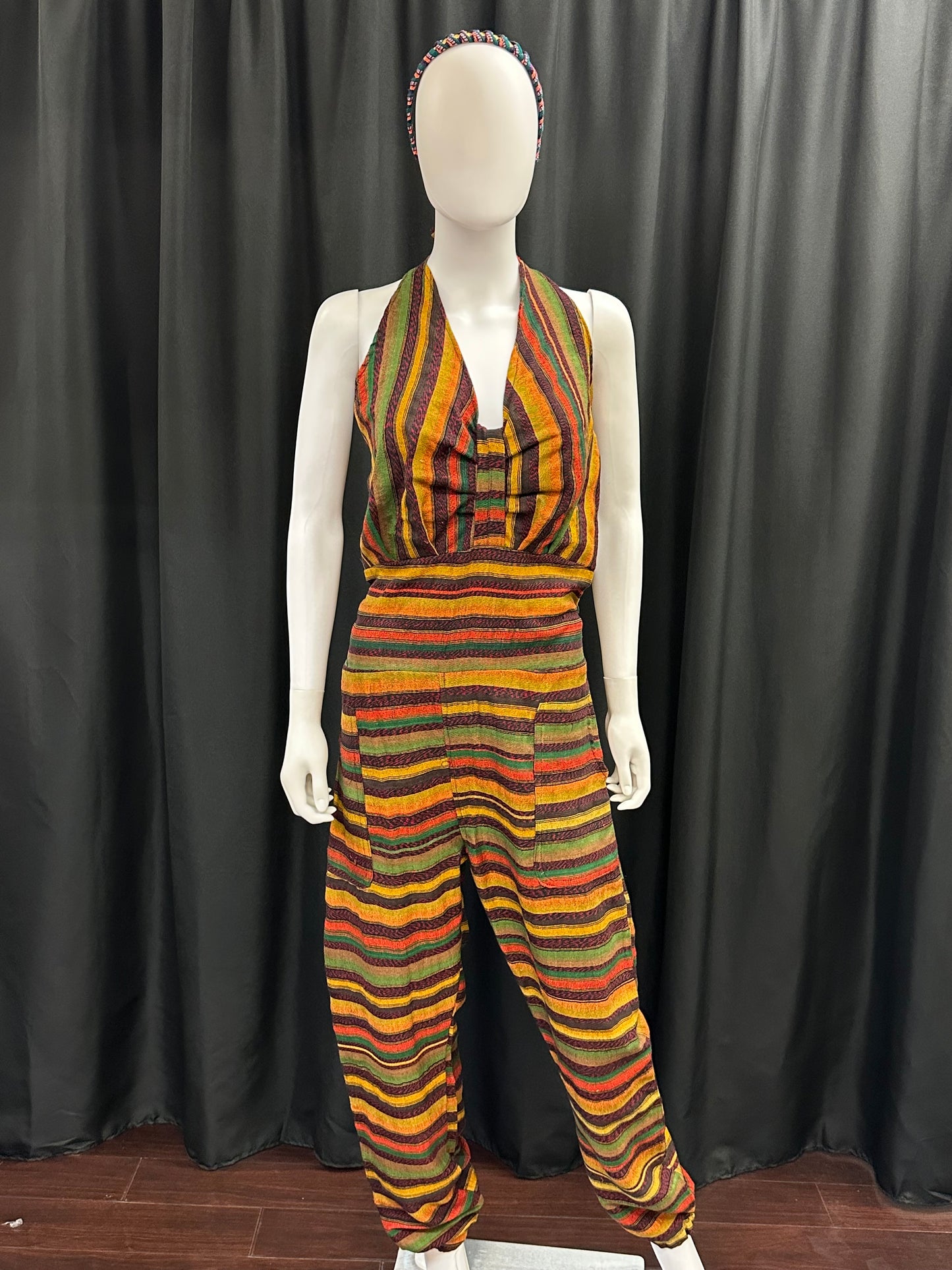 Women's Guatemalan Halter Jumpsuit