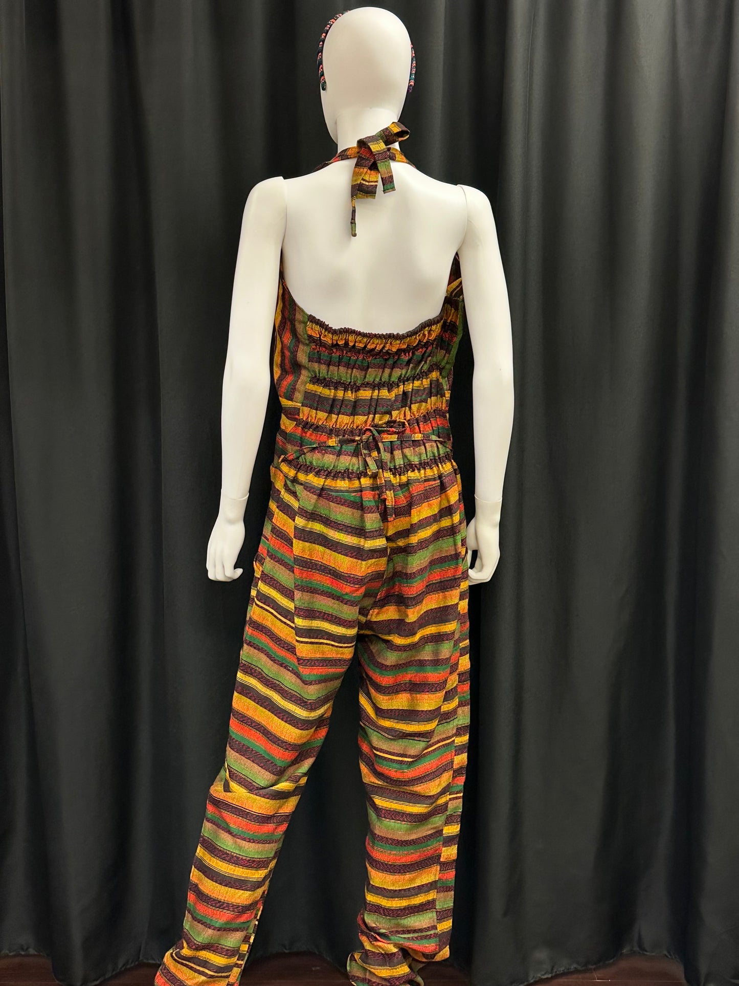 Women's Guatemalan Halter Jumpsuit