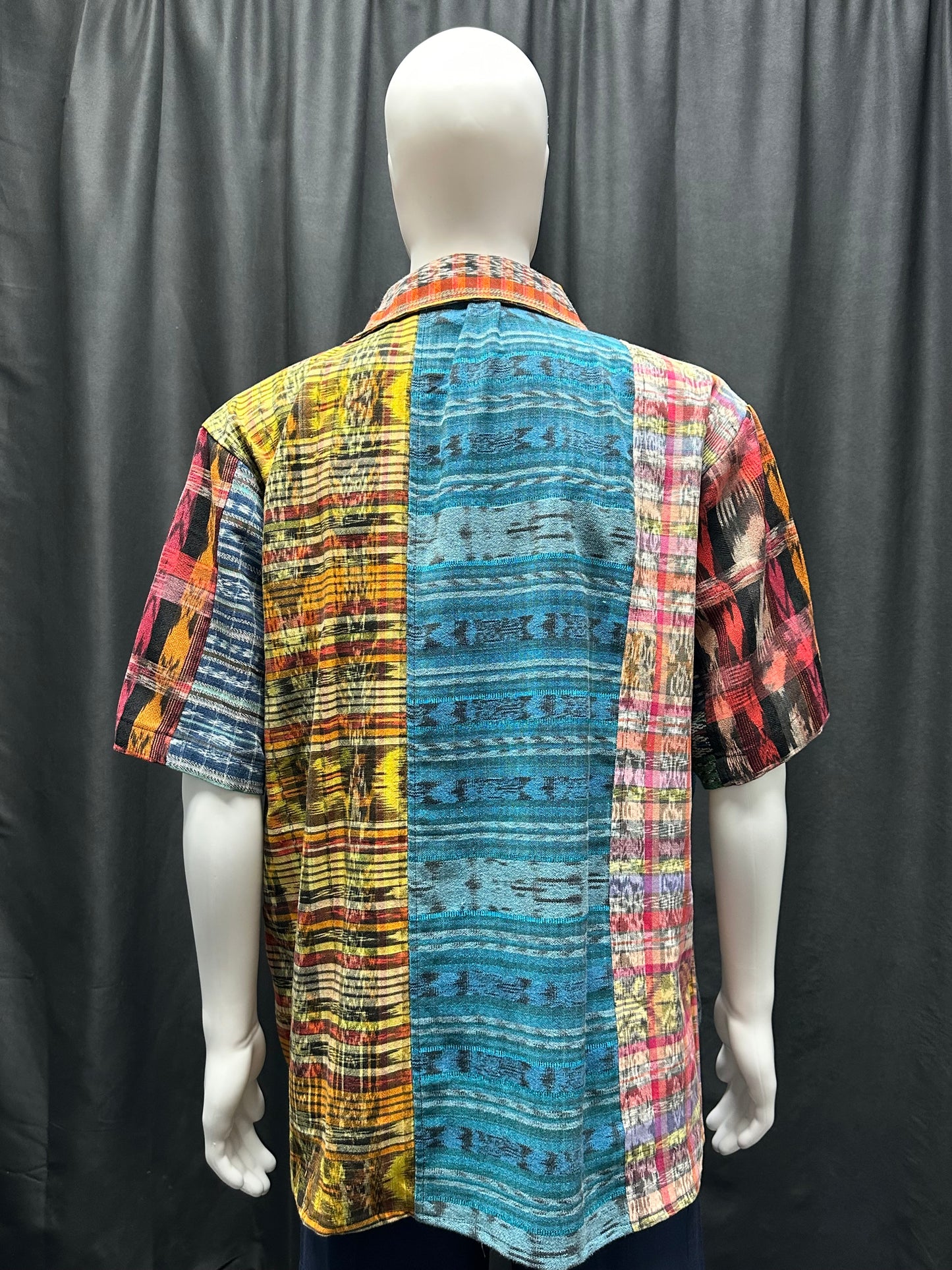 Men's Guatemalan Huipil Woven Shirt