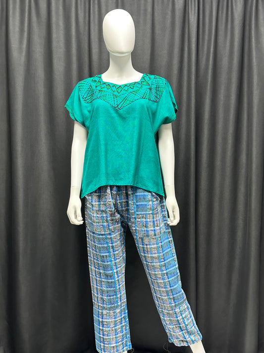 Women's Guatemalan Boho Pants with Pockets