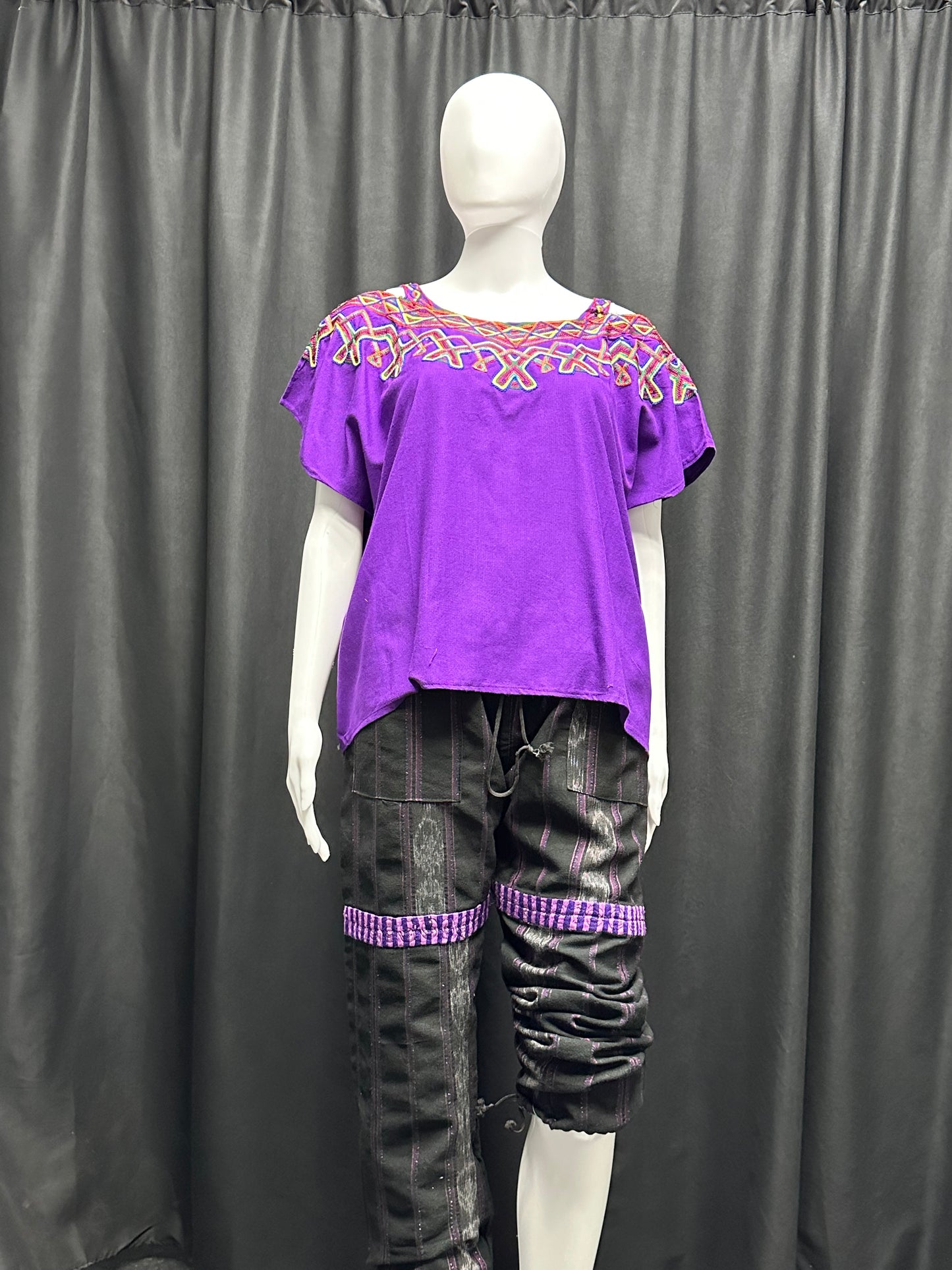 Women's Guatemalan Boho Pants with Pockets