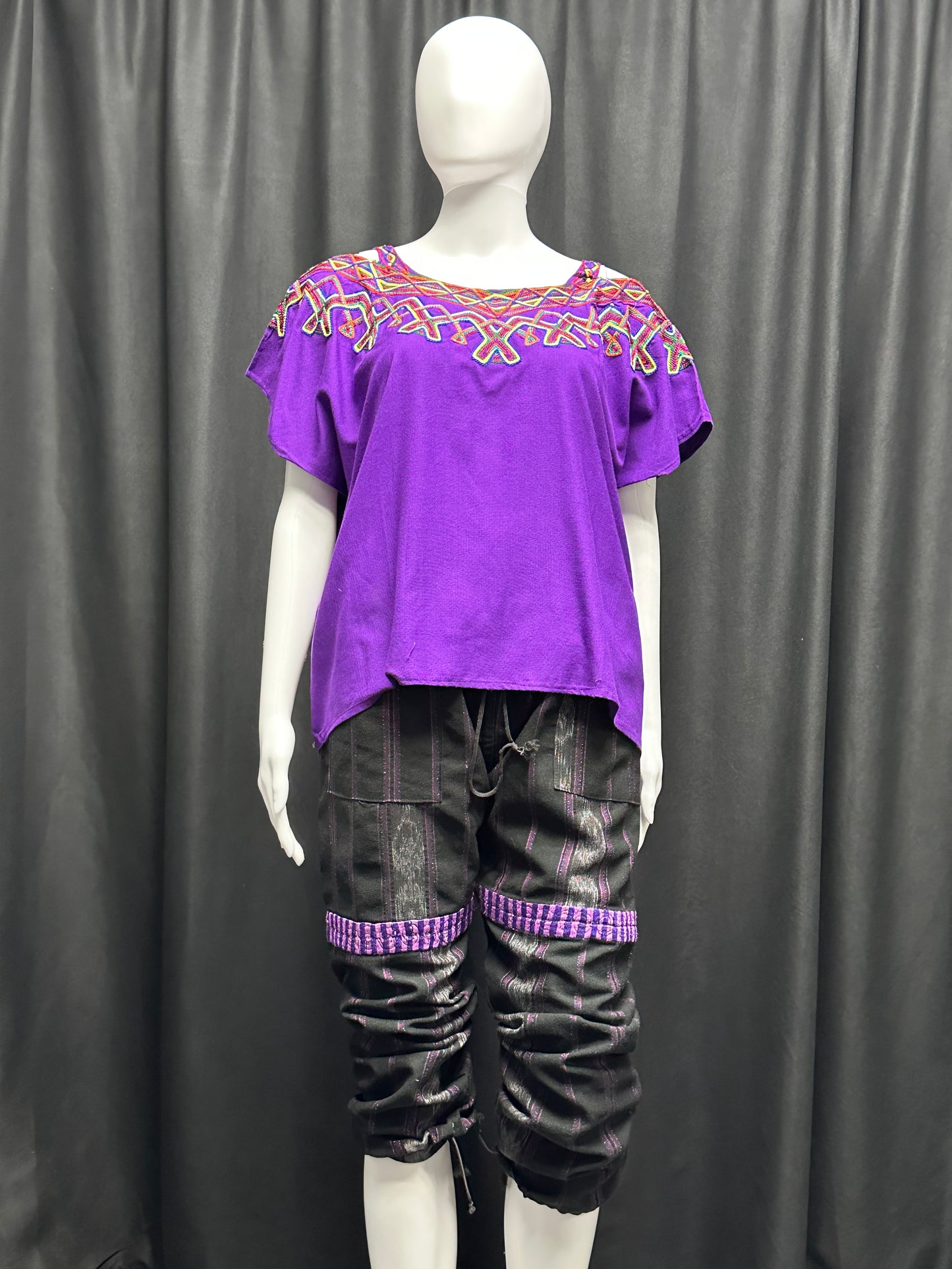 Women's Guatemalan Boho Pants with Pockets