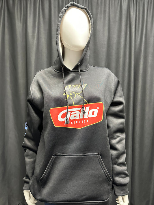 Guatemalan Women's Gallo Hooded Sweatshirt with Pockets