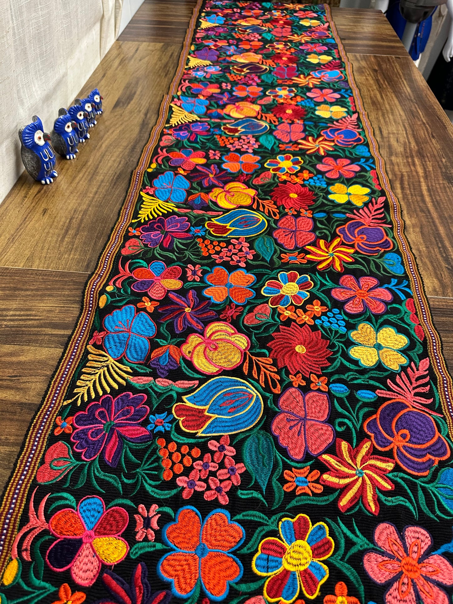 Guatemalan Embroidered Table Runner