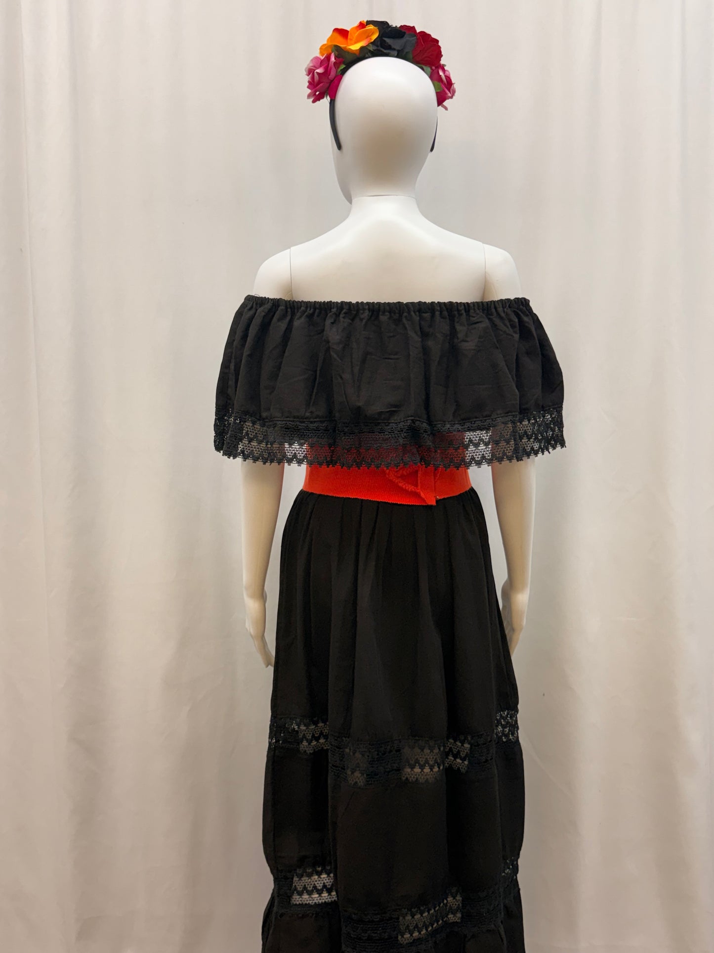 Women's Mexican Off the Shoulder Floral Dress