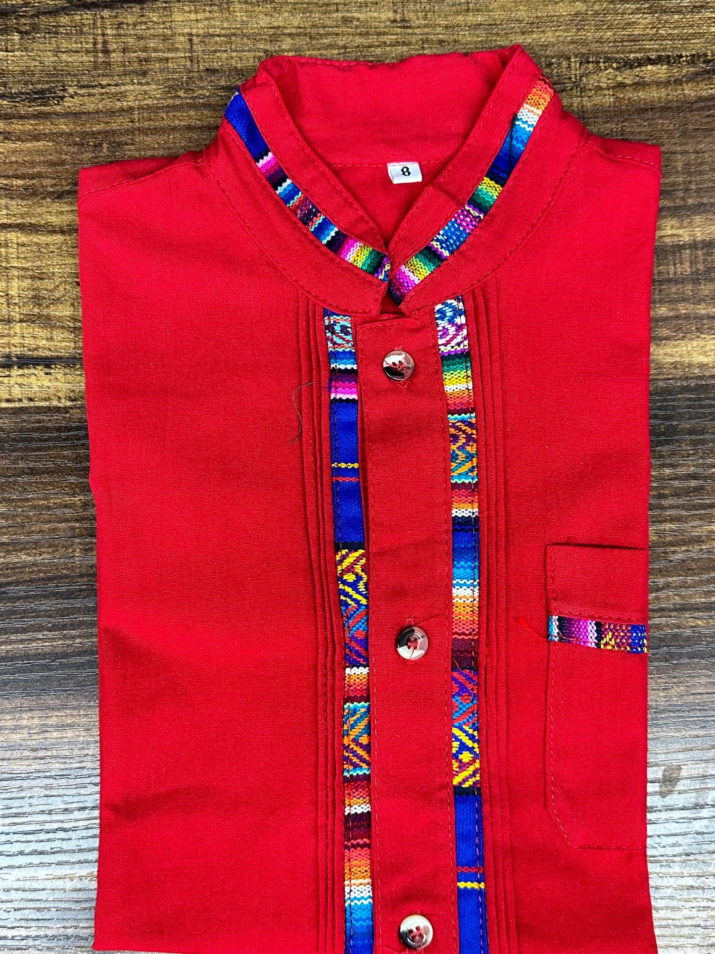 Boy's Mexican Embroidered Guayaberas