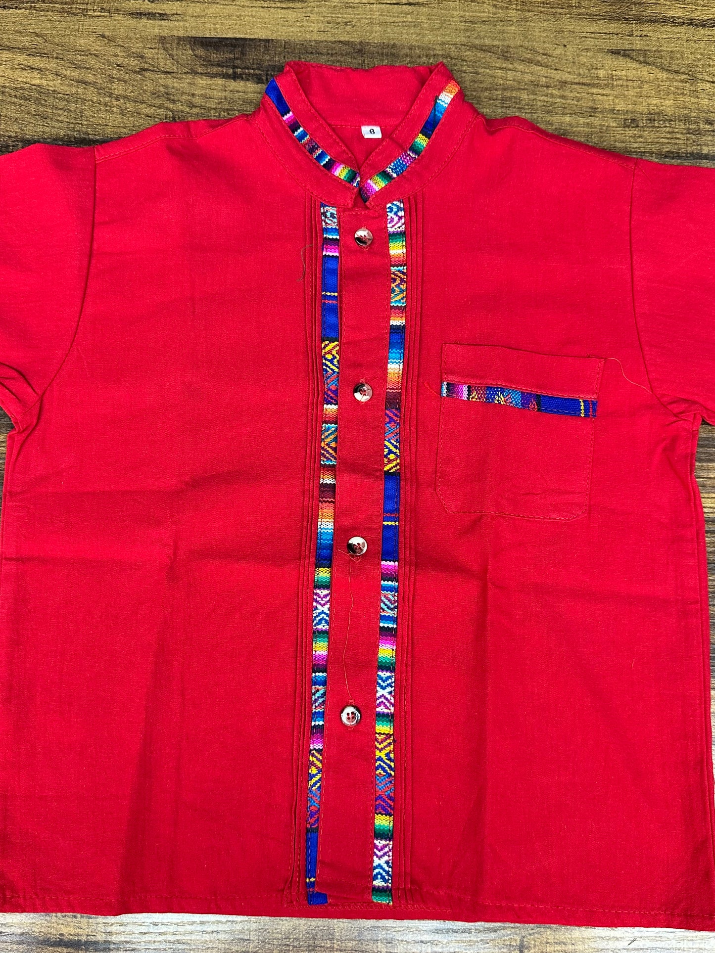 Boy's Mexican Embroidered Guayaberas