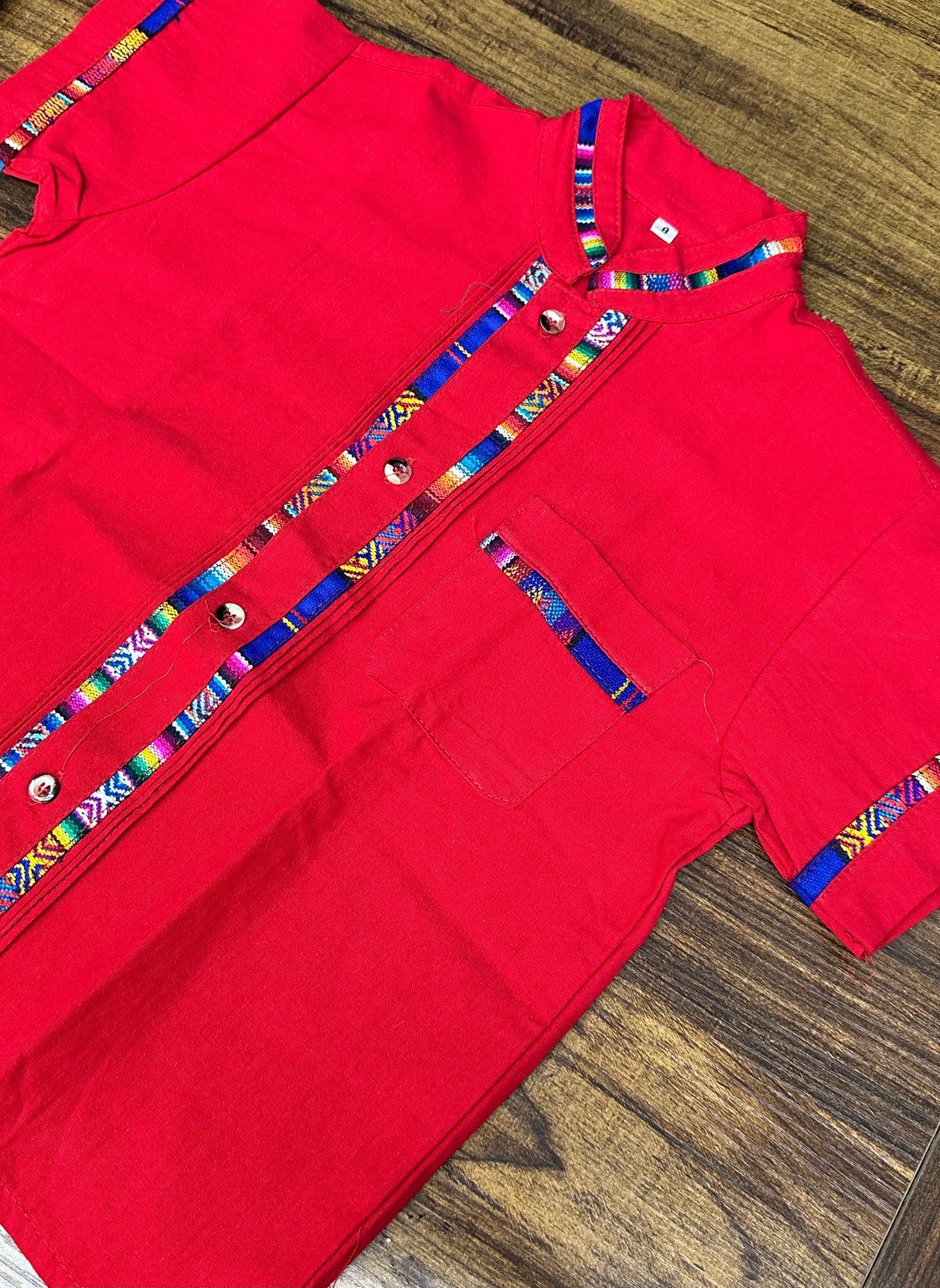 Boy's Mexican Embroidered Guayaberas