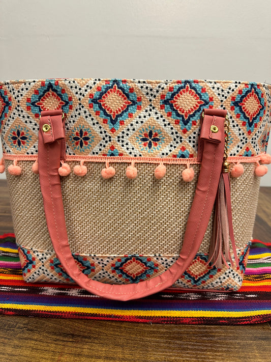 Guatemalan Woven Tote Bag