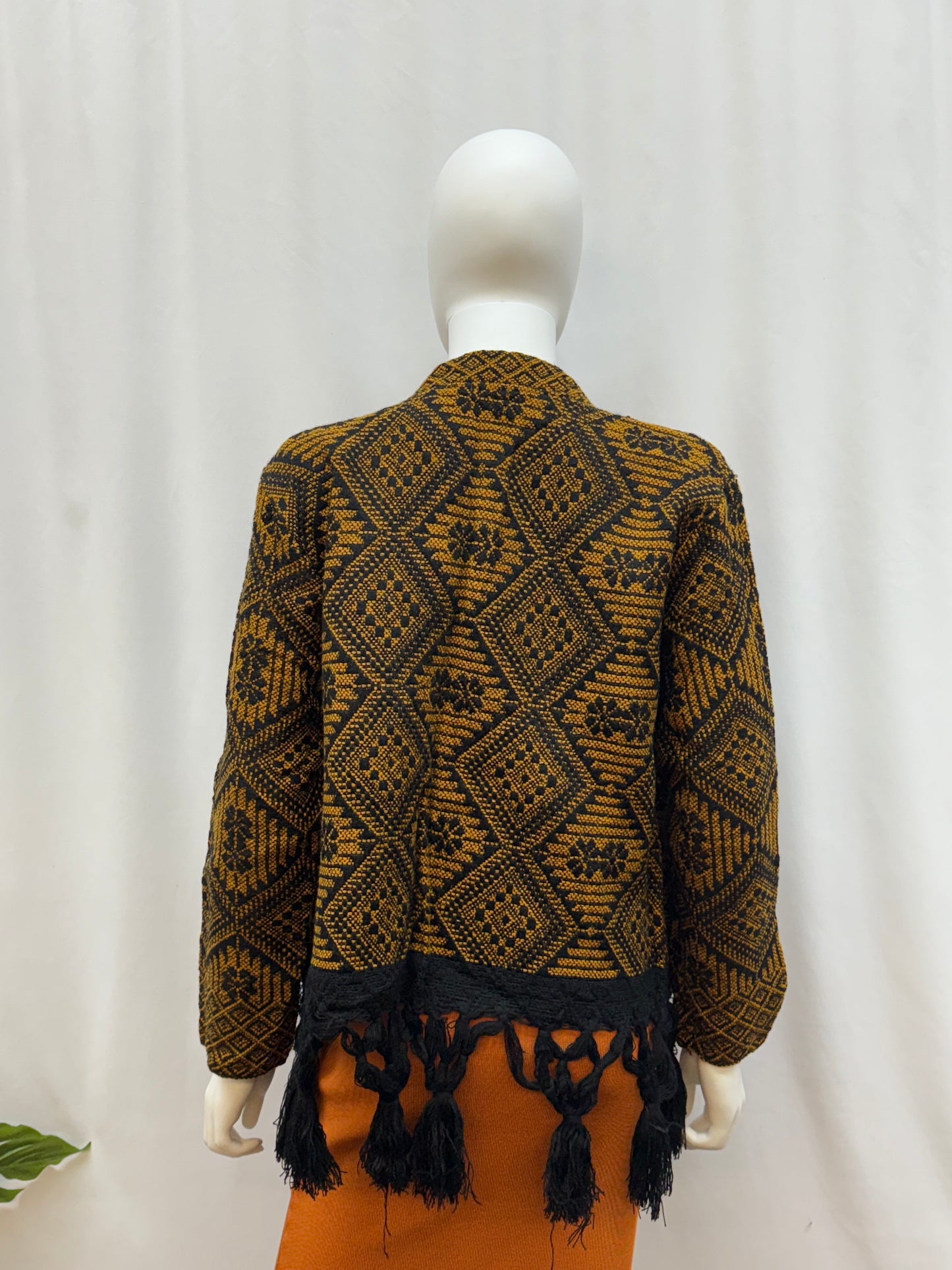 Women's Mexican Embroidered Fringe Jacket