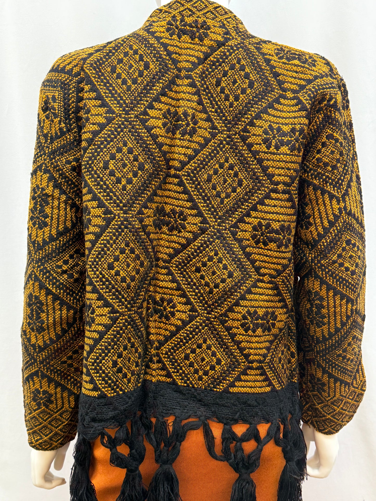 Women's Mexican Embroidered Fringe Jacket