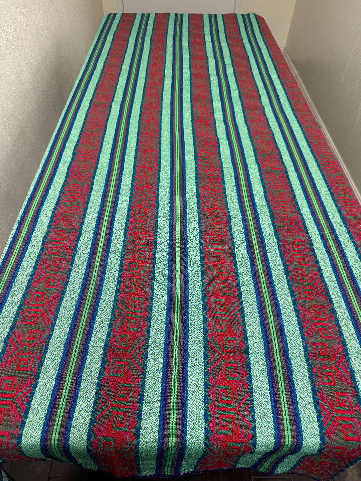 Guatemalan Woven Table Cover with Napkins