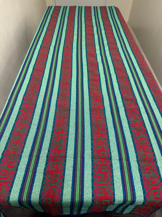 Guatemalan Woven Table Cover with Napkins