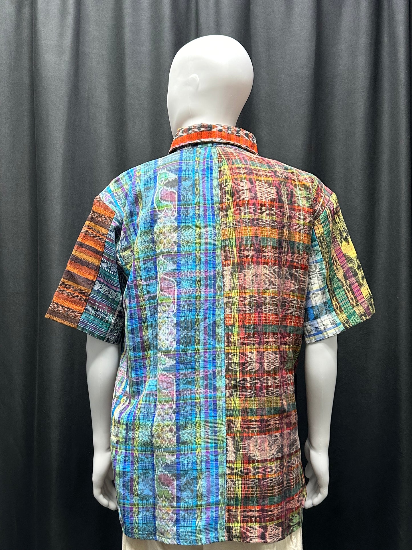 Men's Guatemalan Huipil Woven Shirt