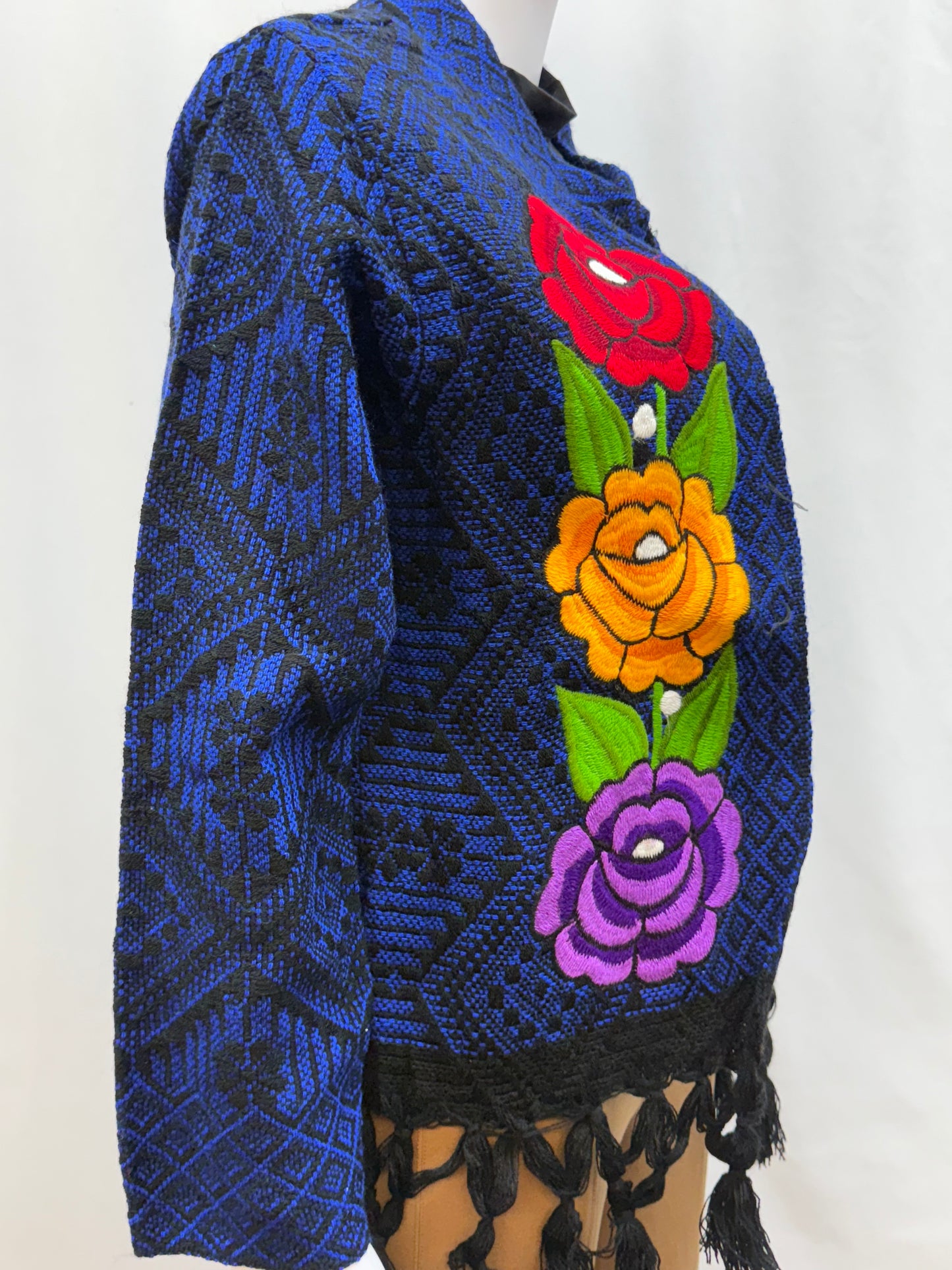 Women's Mexican Finge Rose Jacket