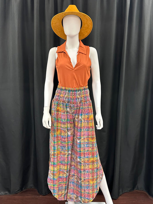 Women's Guatemalan Pants with Slit