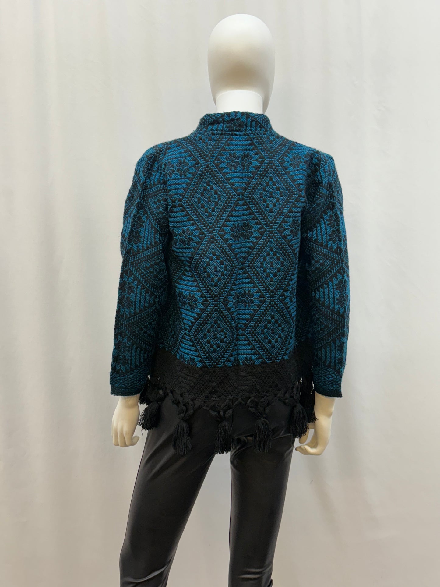 Women's Mexican Embroidered Finge Jacket
