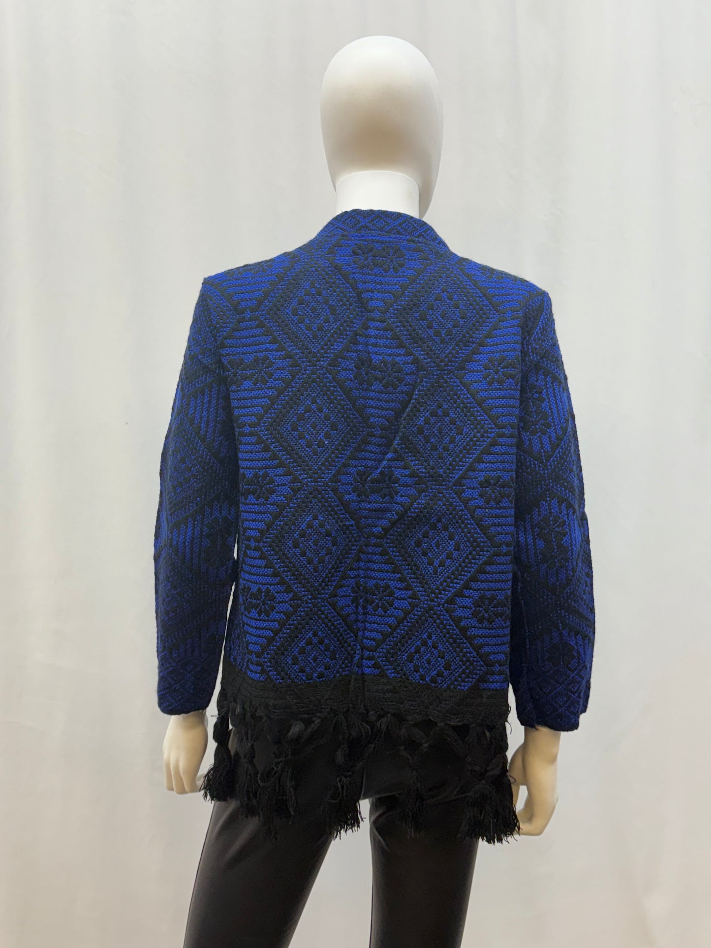 Women's Mexican Embroidered Fringe Jacket