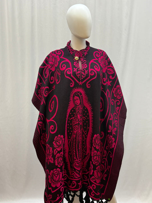 Women's Virgin of Guadalupe Poncho