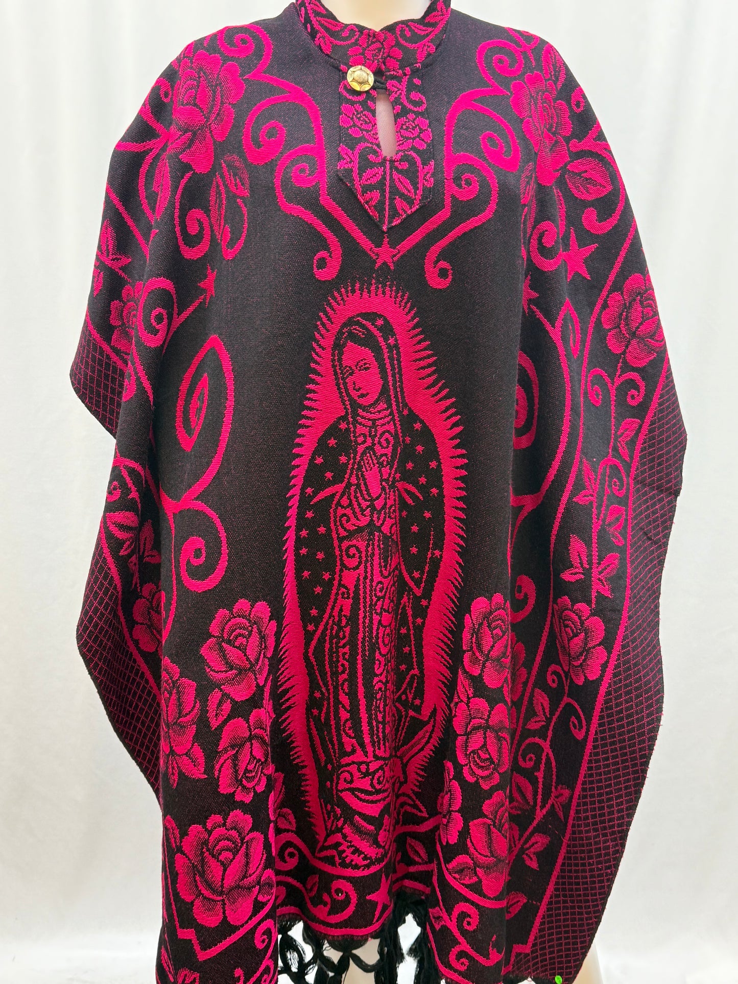 Women's Virgin of Guadalupe Poncho